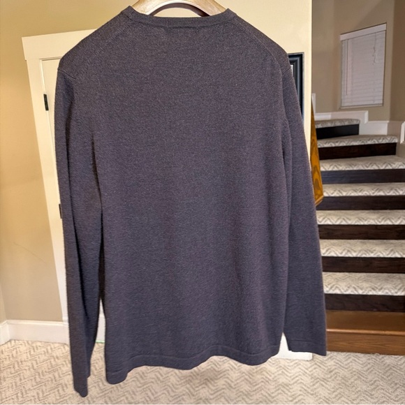 Eddie Bauer Merino Wool Brown Sweater XL - Picture 4 of 5